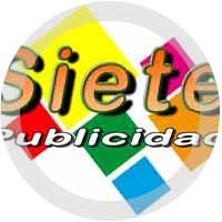diseño gráfico para logotipo de Siete Publicidad